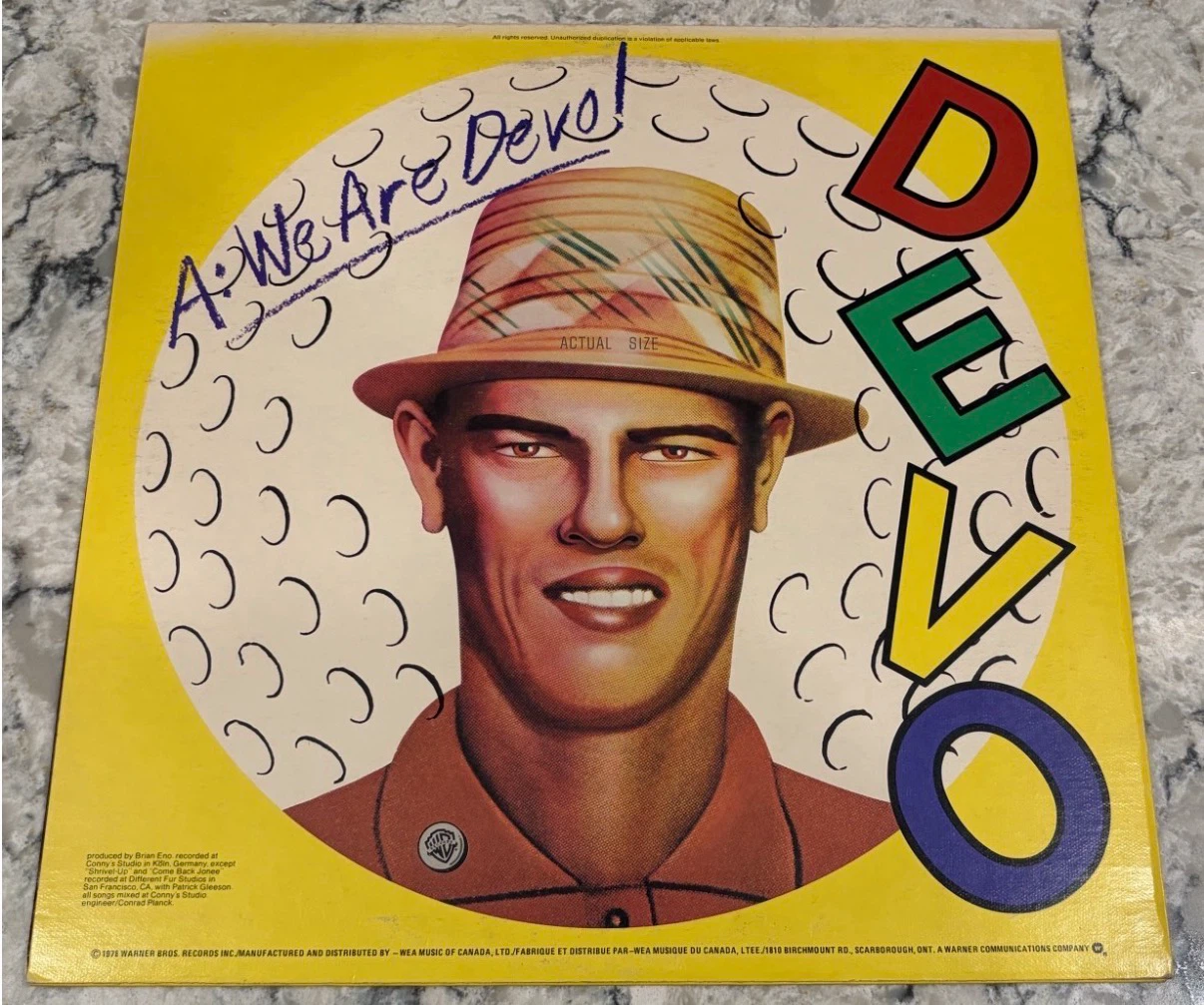 DEVO Q: Are We Not Men? A: We Are Devo! 1978 Record (BSK 3239) - photo 2
