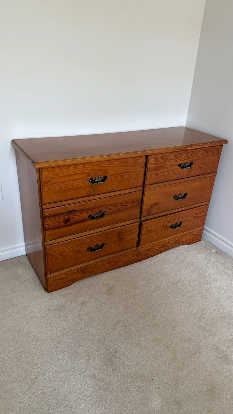 Solid Wood Twin XL 5-Piece Bedroom Set - photo 2
