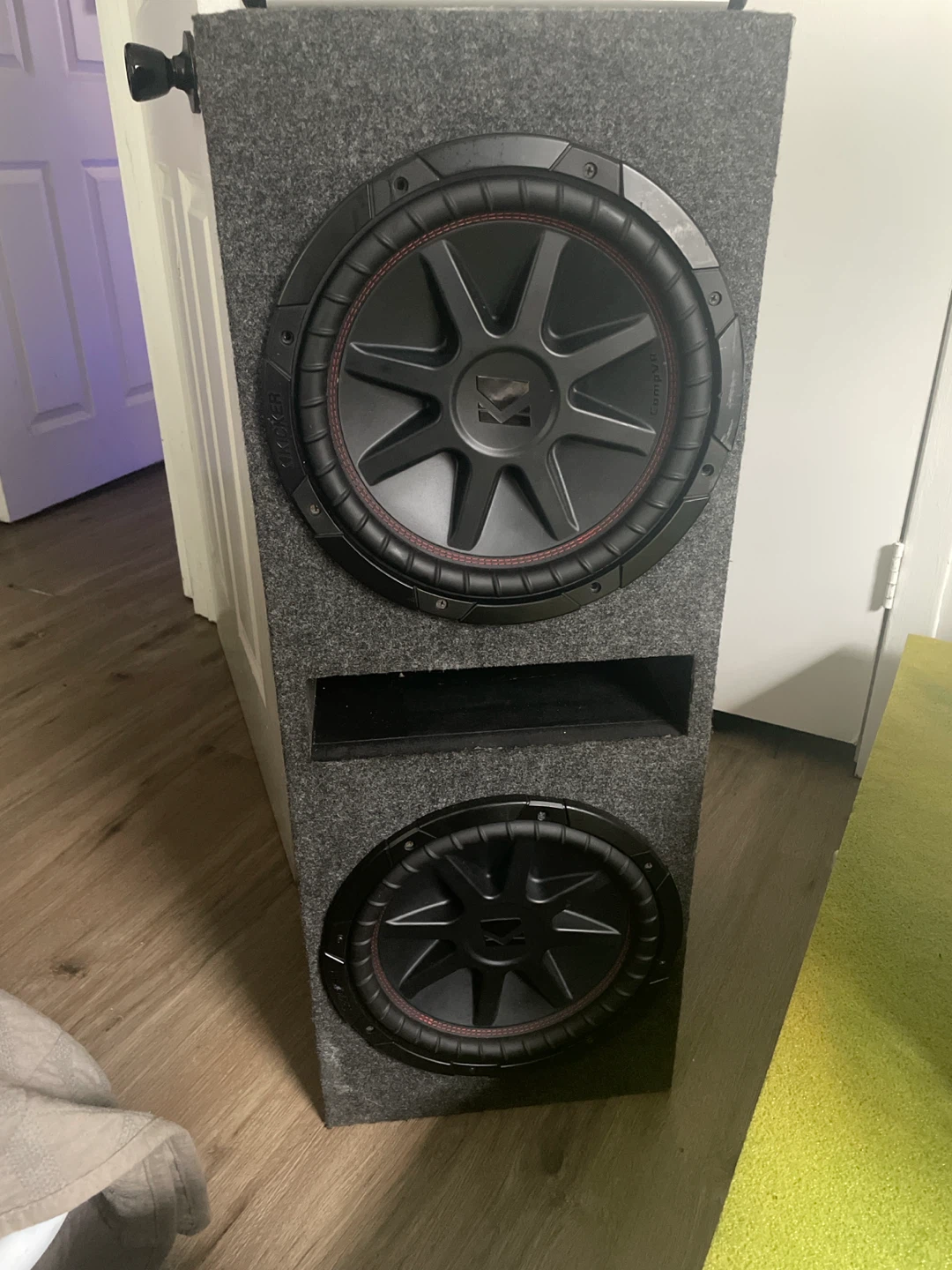 Kicker Subwoofer Box with Amp