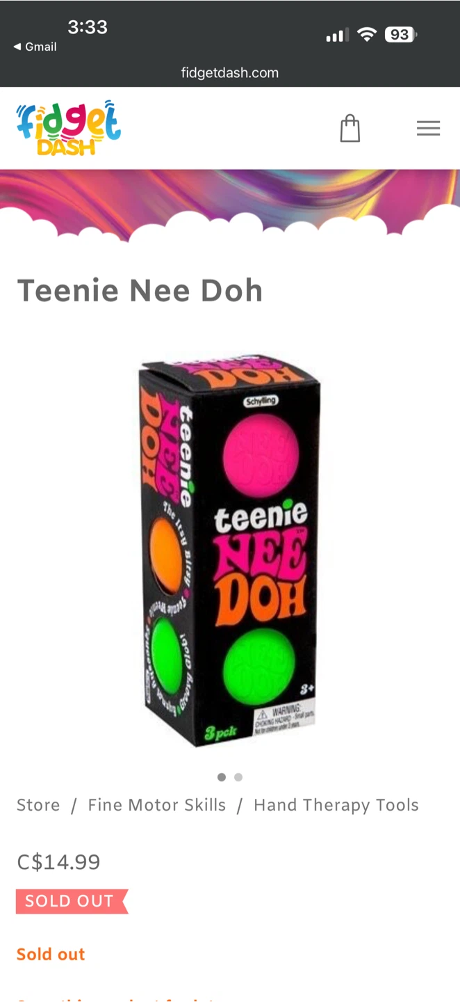 Authentic Nee Doh Squishy Toys - photo 4