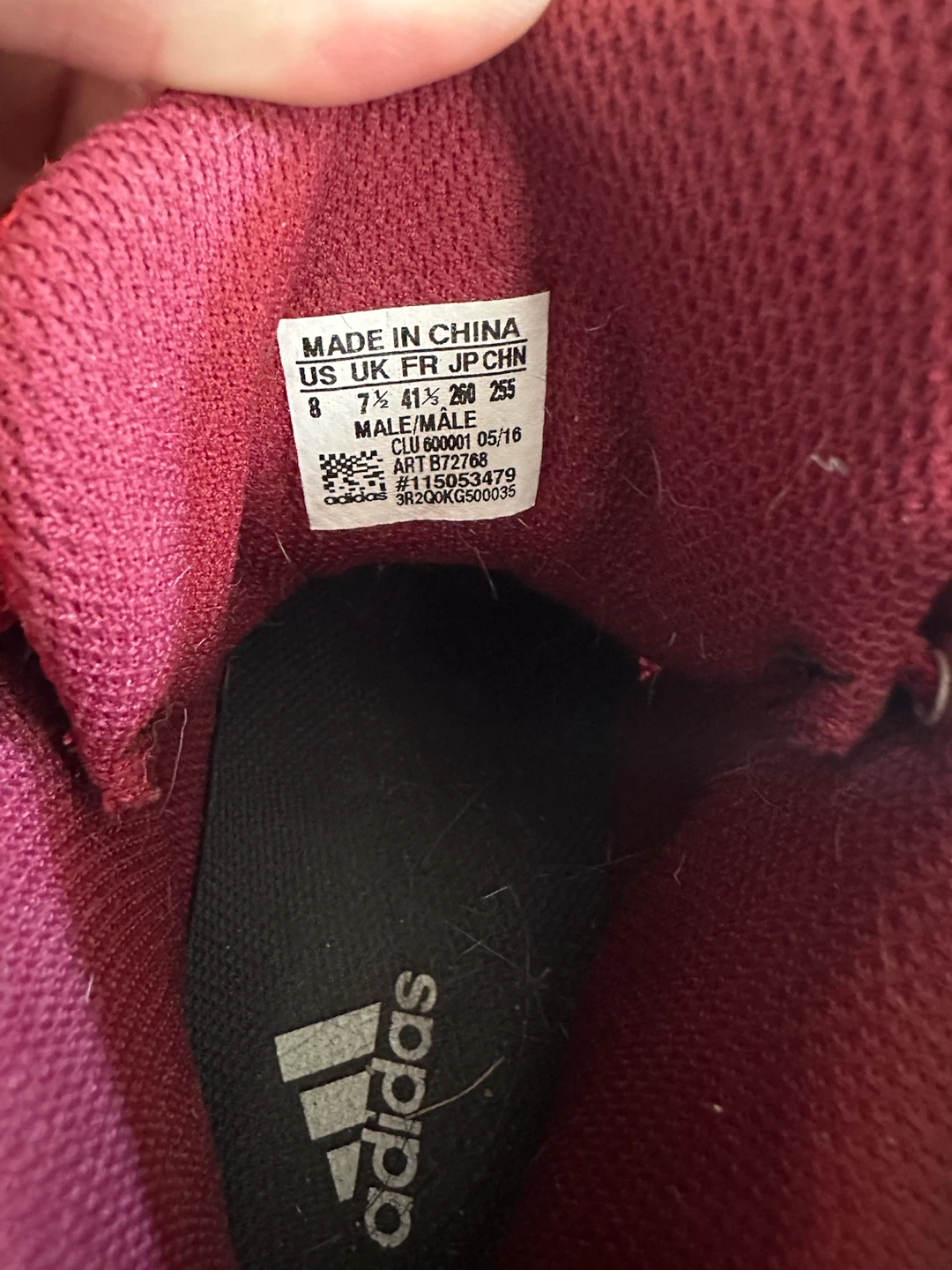 Adidas Red Basketball Shoes - photo 4