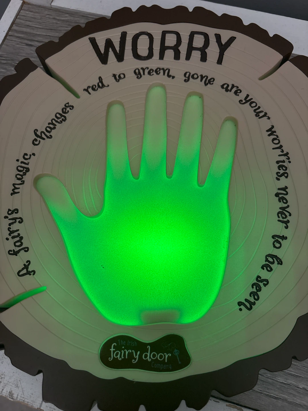The Irish Fairy Door Company Worry Plaque - photo 2
