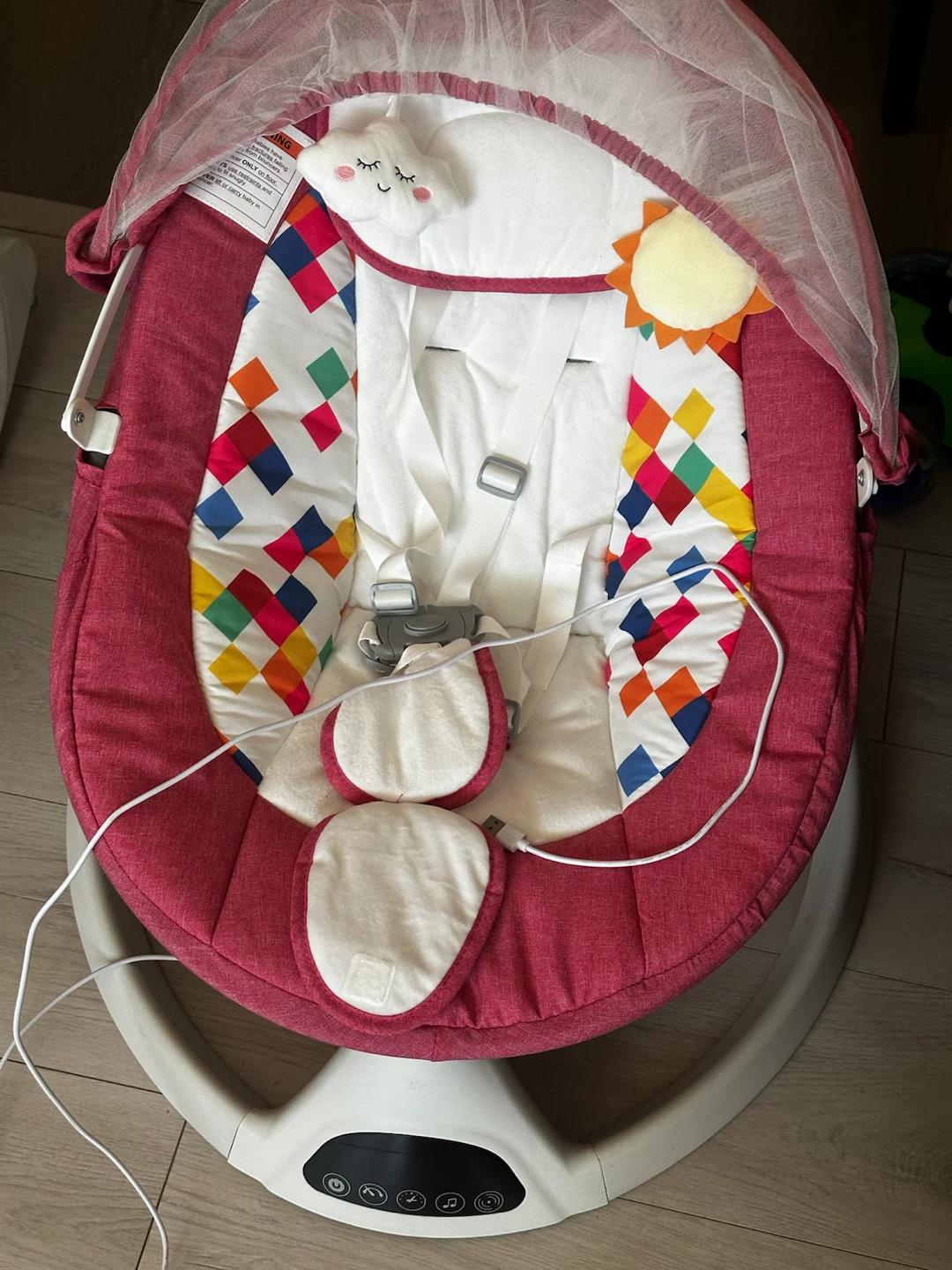 Electric baby swing with music - photo 2