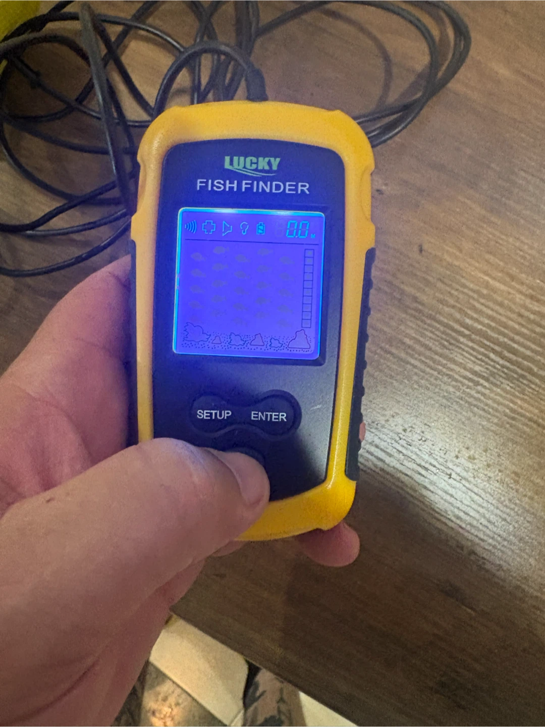 Lucky Fish Finder Portable Fish Detector
