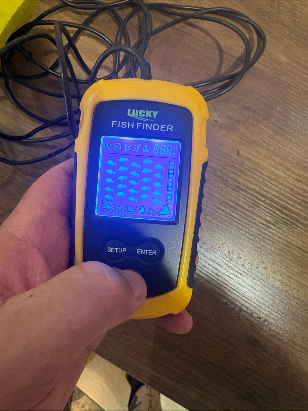 Lucky Fish Finder Portable Fish Detector - photo 2