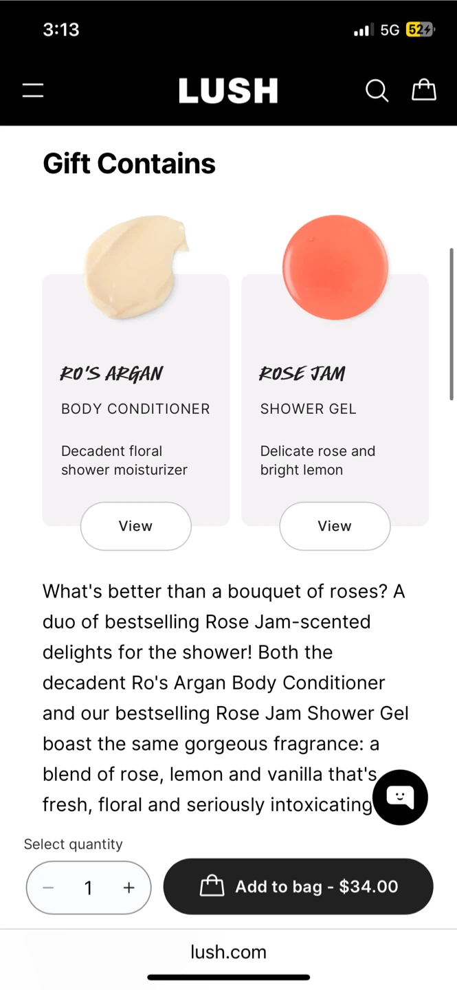 Lush Rose Gift - photo 4
