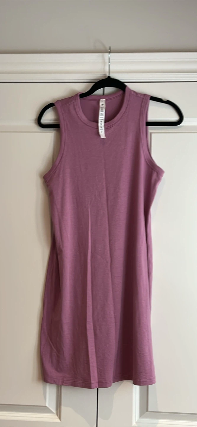 Lululemon Tank Dress Size 4 Dusty Rose