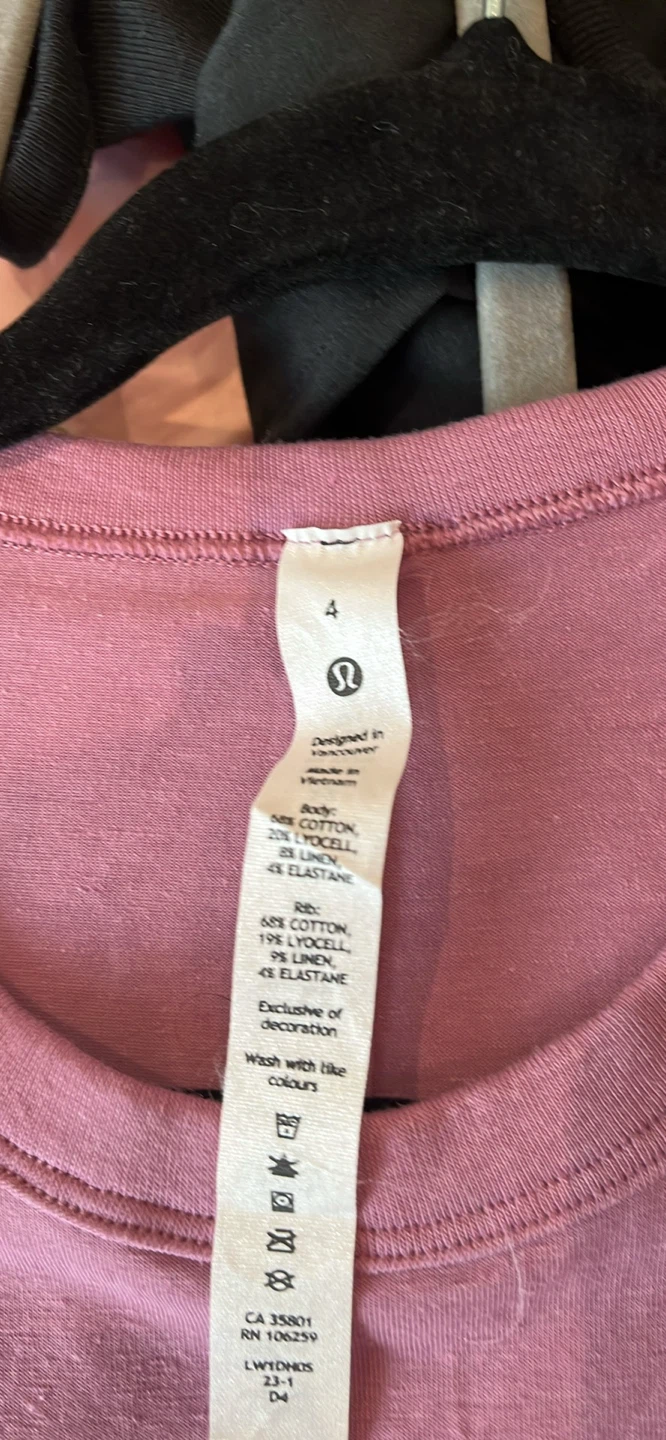 Lululemon Tank Dress Size 4 Dusty Rose - photo 4