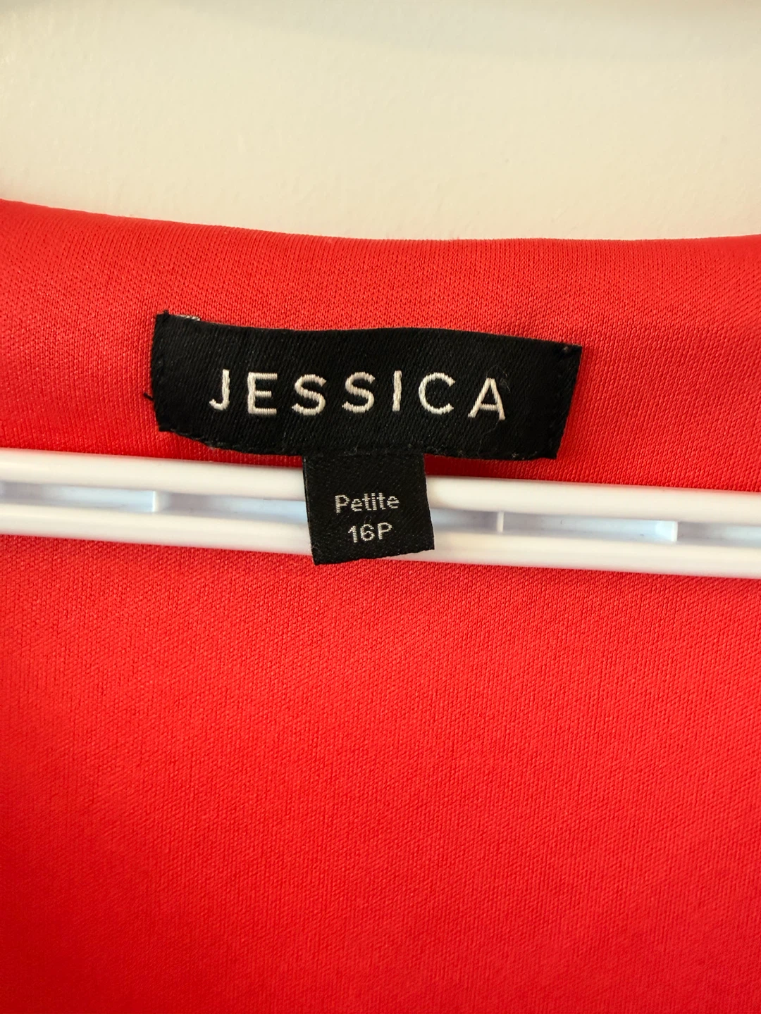 Jessica Red Petite 16P Draped Dress - photo 2
