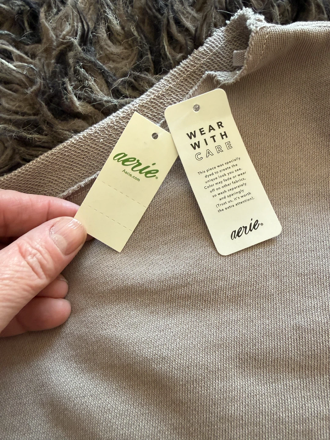 Aerie Long Sleeve Sweatshirt XL new with tags - photo 3