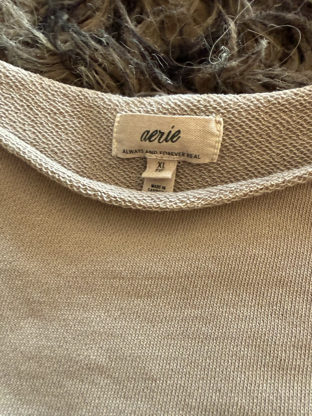Aerie Long Sleeve Sweatshirt XL new with tags - photo 5