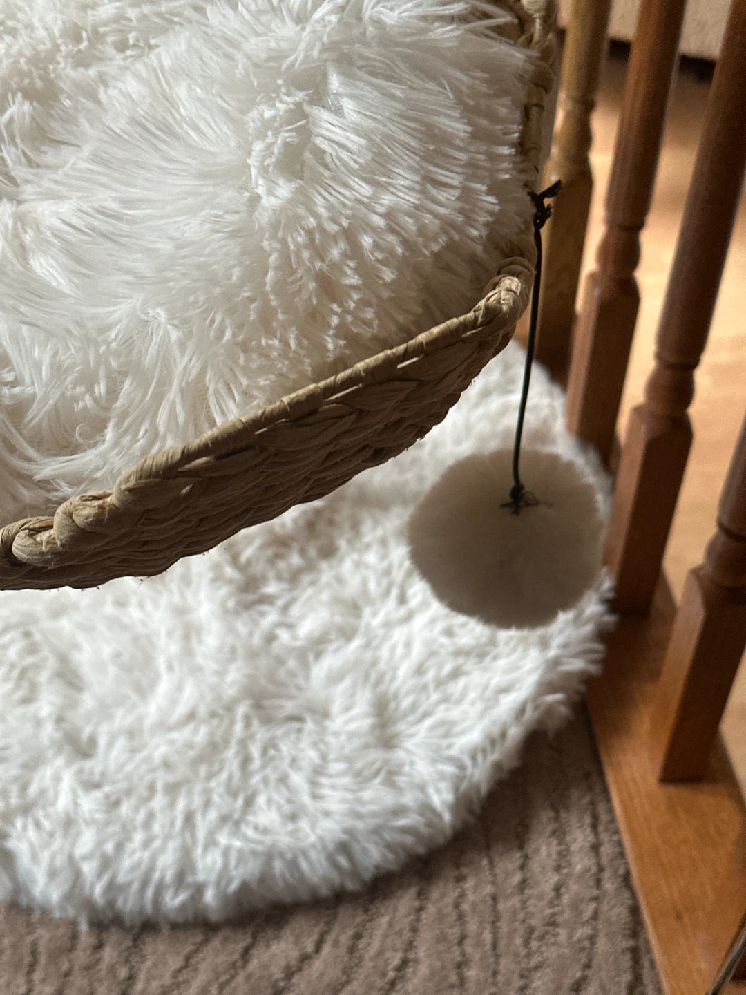 Fluffy Cat Tree with Multiple Perches - photo 5