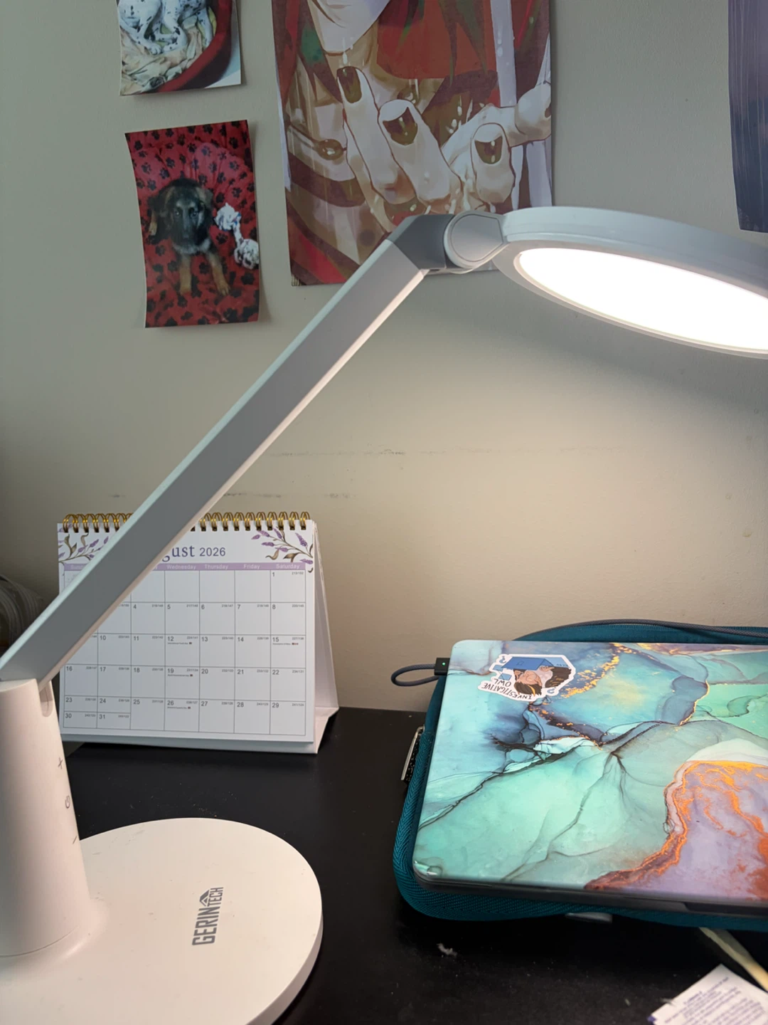 Folding LED Desk Lamp – Excellent Condition - photo 3