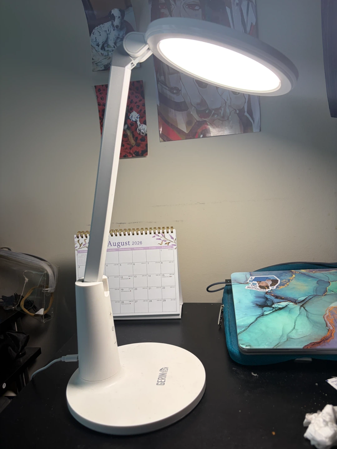 Folding LED Desk Lamp – Excellent Condition - photo 2