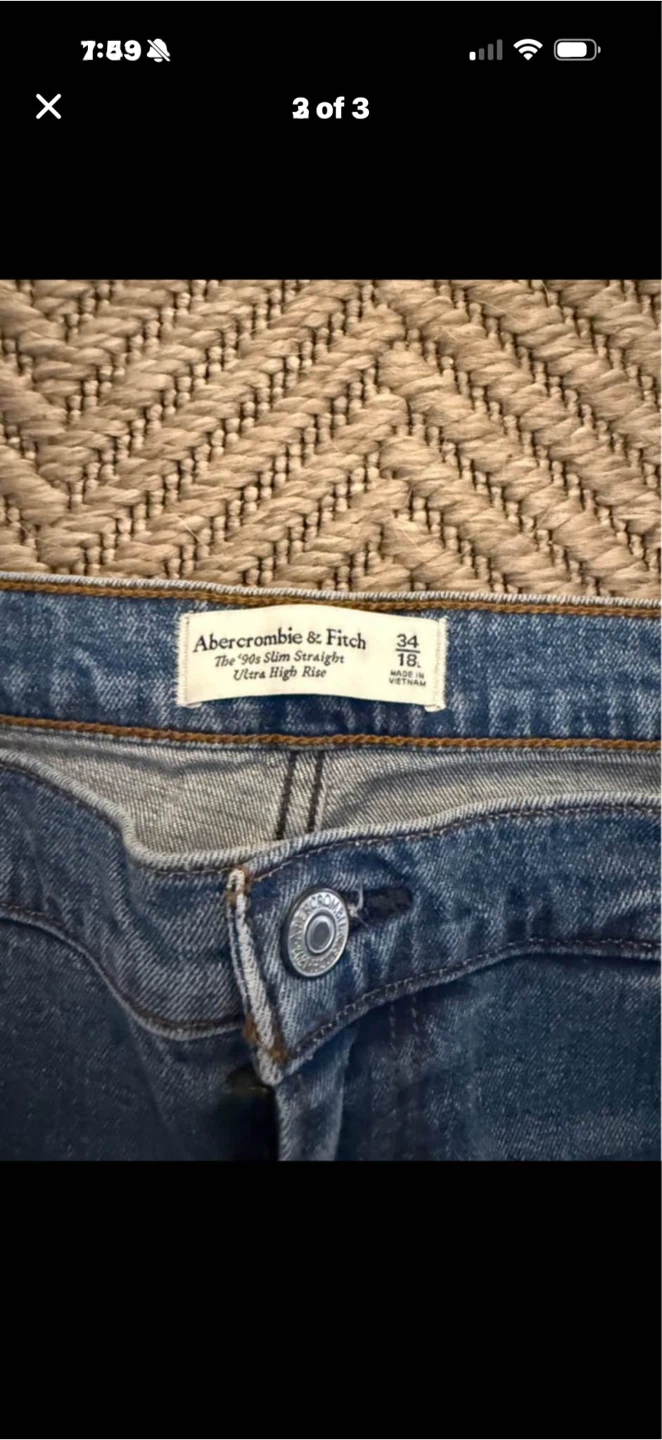 Abercrombie & Fitch '90s Slim Straight Jeans - photo 2