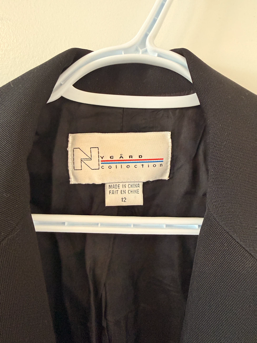 Nygård Collection Black Blazer Size 12 - photo 2