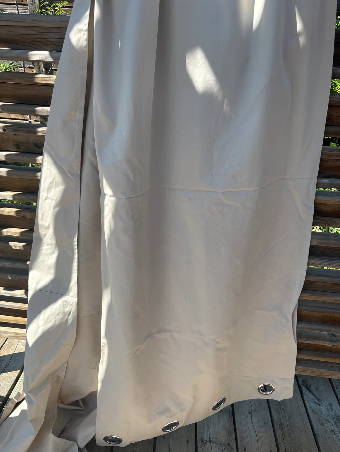 IKEA WILJ Outdoor Curtain - Beige