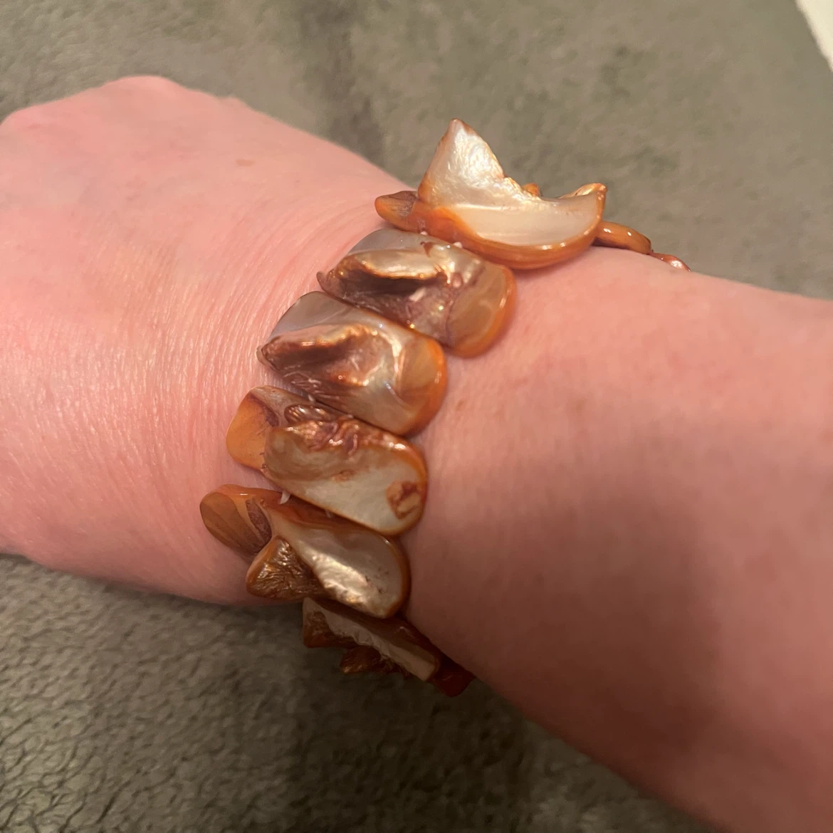 Shell Chip Stretch Bracelet - photo 2