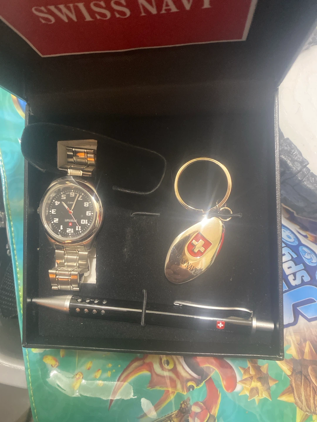 Swiss Navy Watch, Pen & Keychain Set - photo 2