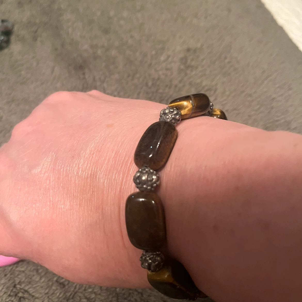 Tiger's Eye Beaded Bracelet