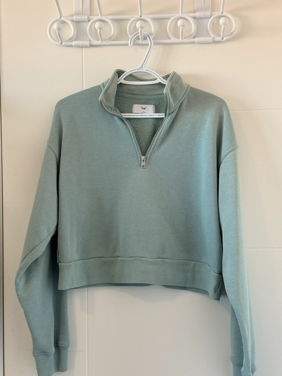 Tna. Quarter Zip Pullover Sweatshirt