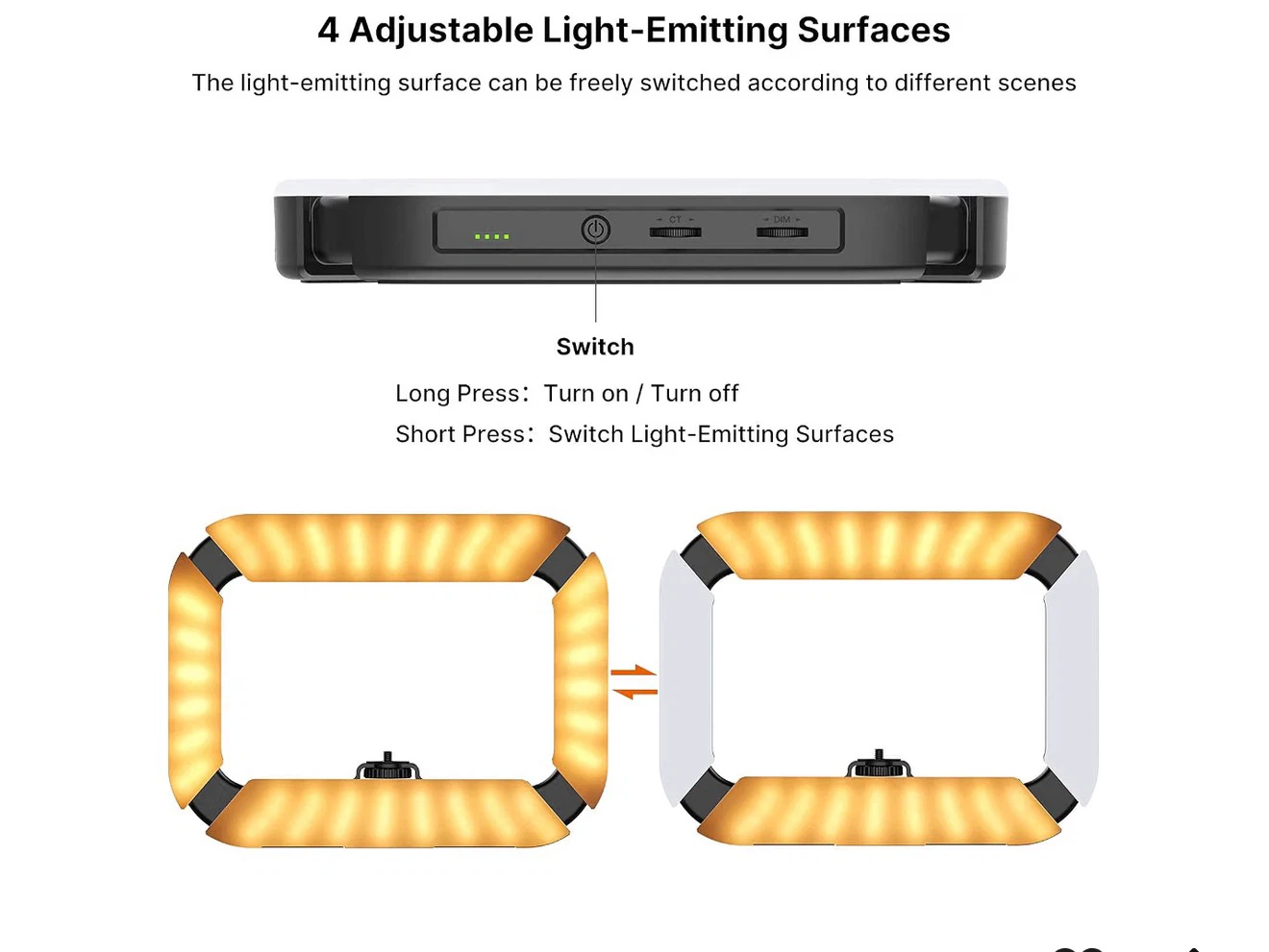 Ulanzi RGB Video Light Ring for Smartphones and Cameras - photo 2