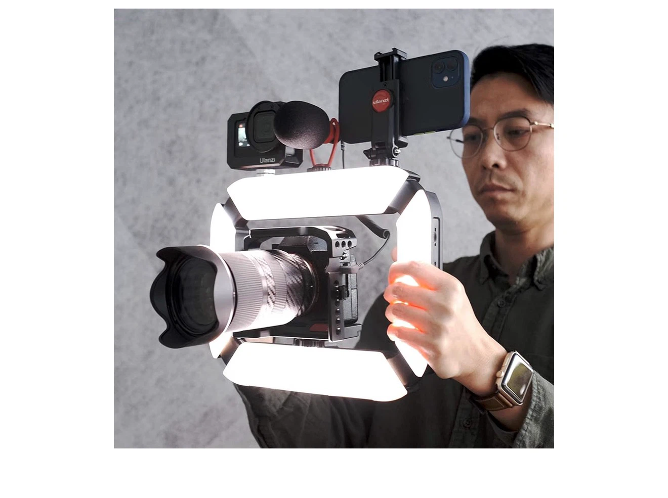 Ulanzi RGB Video Light Ring for Smartphones and Cameras - photo 4