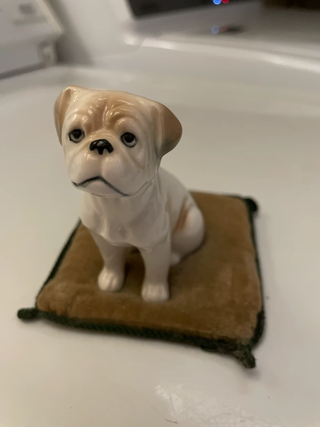 Vintage Ceramic Dog Figurine