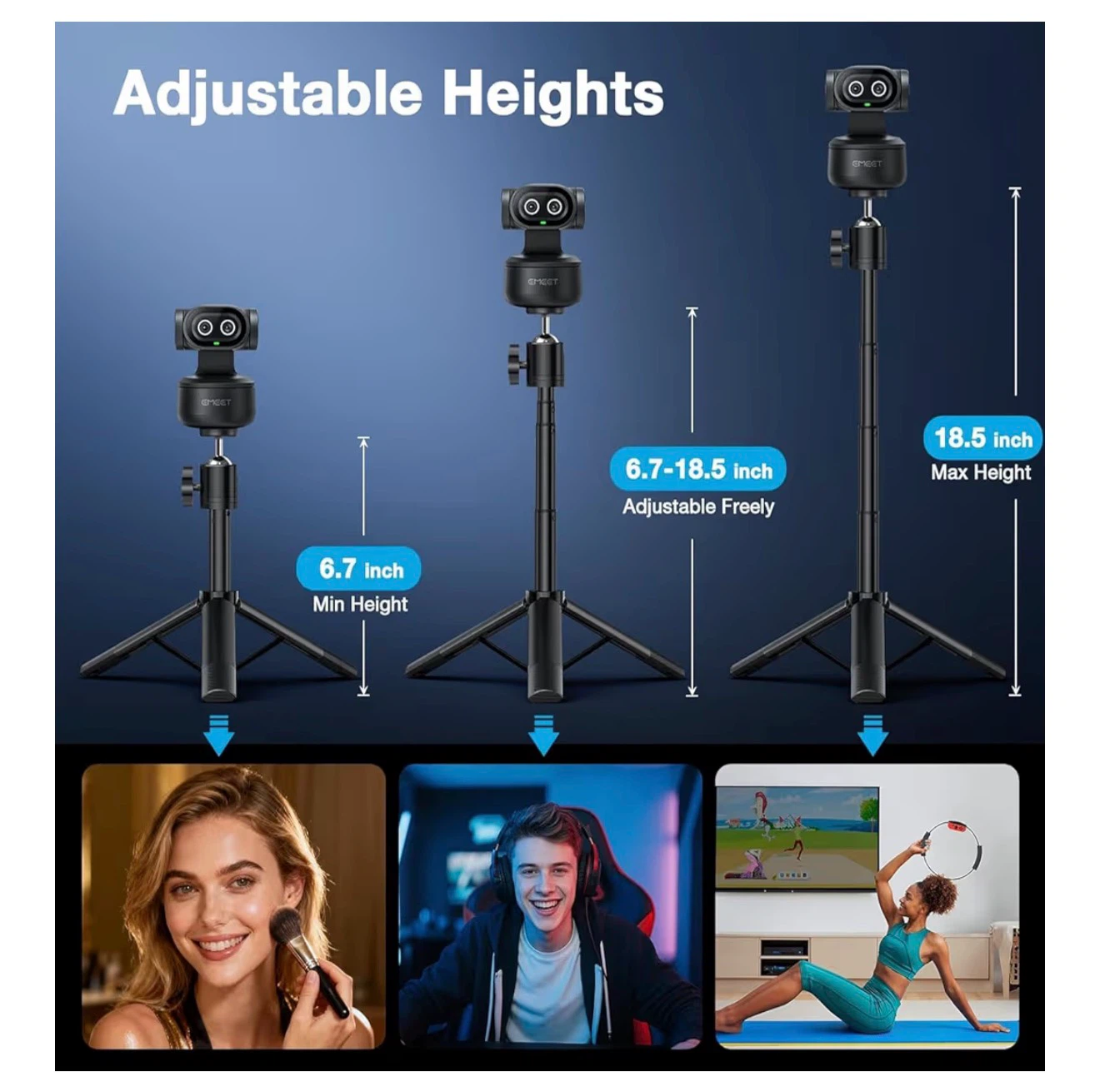 EMEET AI Tracking Webcam - photo 3
