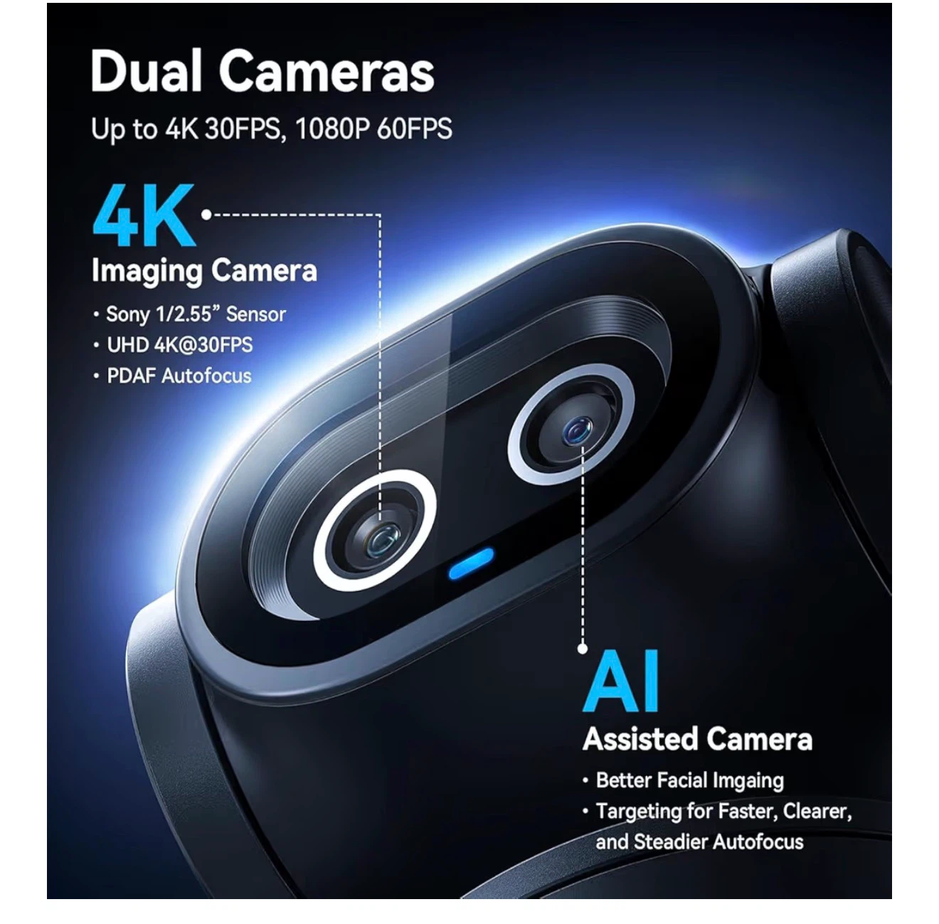 EMEET AI Tracking Webcam - photo 4