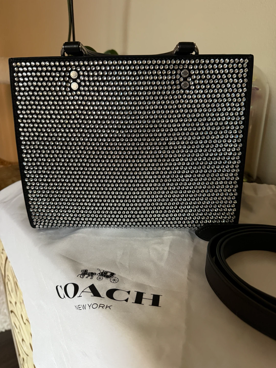 Coach Rogue Bag 25 Embellished With Crystals - photo 3