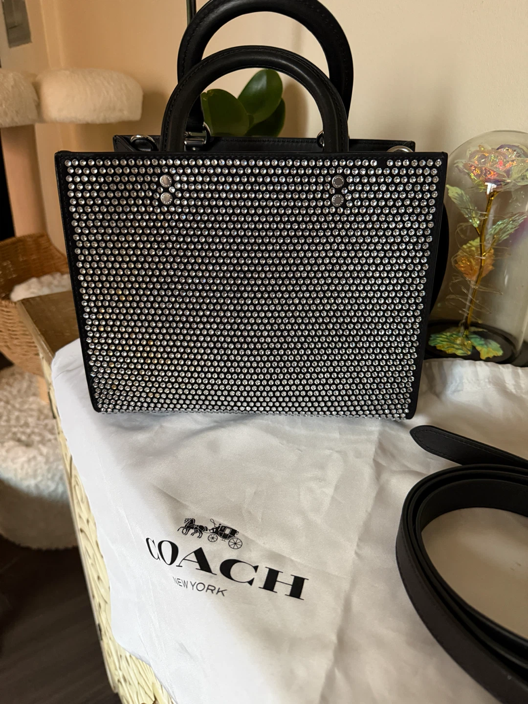 Coach Rogue Bag 25 Embellished With Crystals - photo 4