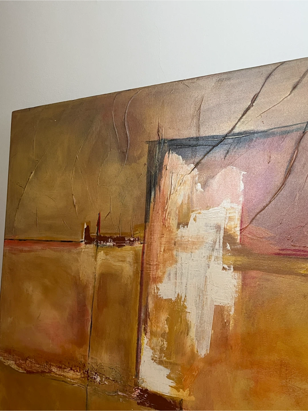 Abstract Canvas Wall Art Painting - photo 2