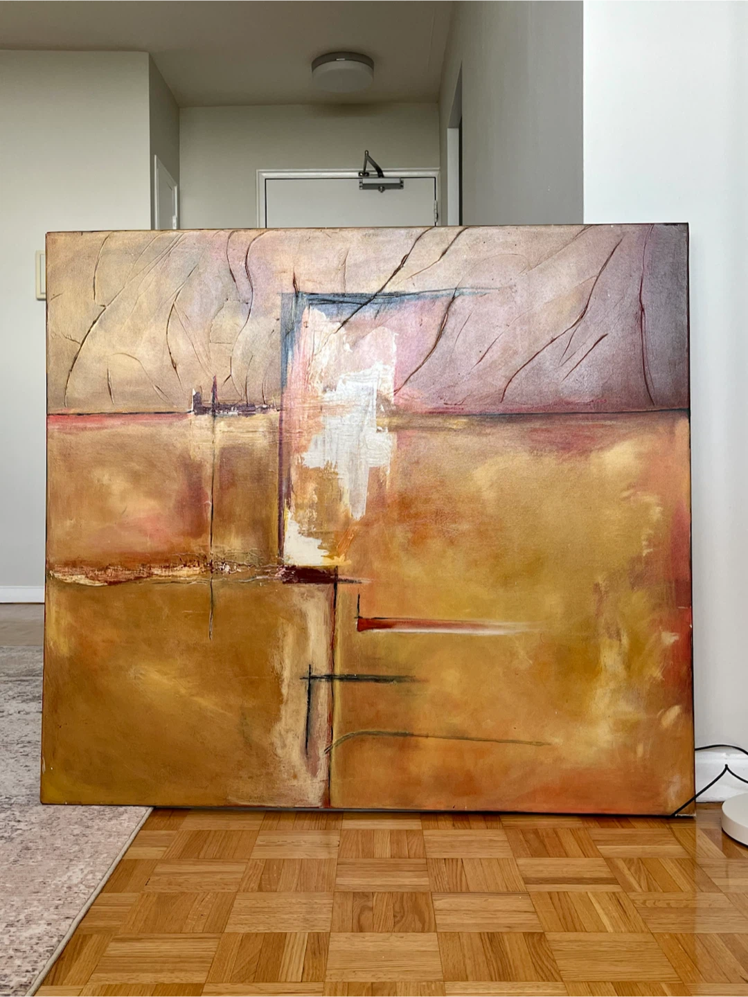 Abstract Canvas Wall Art Painting - photo 3