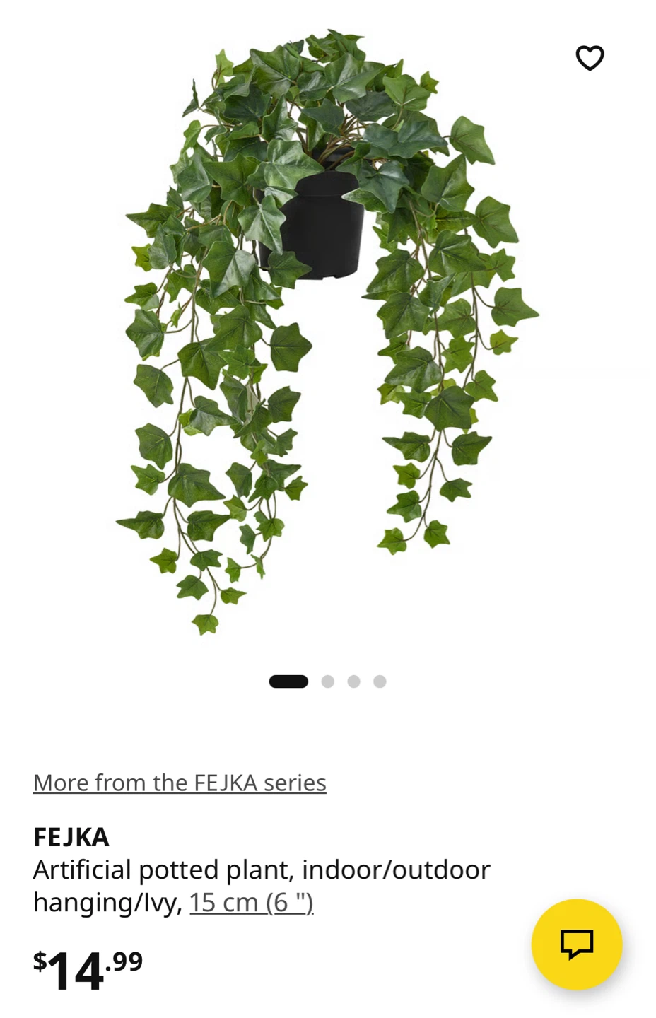 Ikea small indoor plants - photo 2