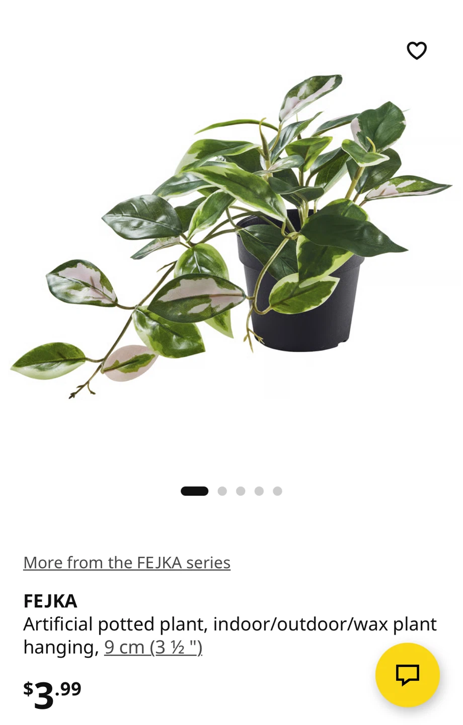 Ikea small indoor plants - photo 3