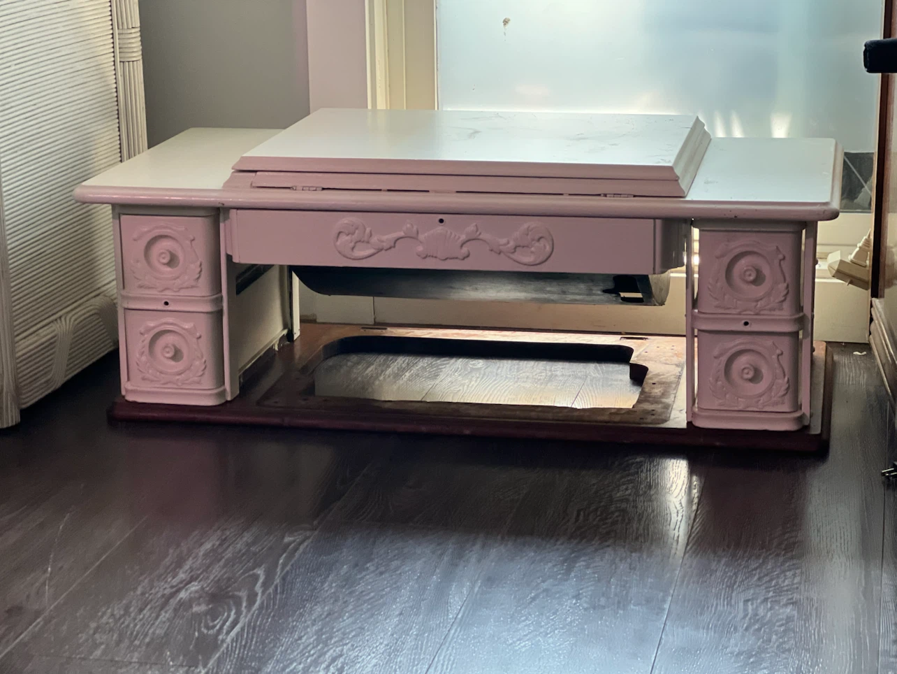 Stunning 1905 Scottish Antique Cabinet Base – Endless Potential!