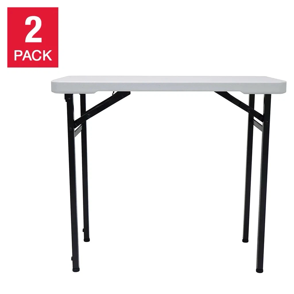 Star Elite Heavy Duty Multi-purpose Folding Table, 2-pack