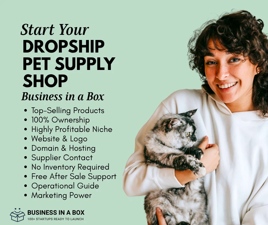 Pet Supply Online Shop 🐾 Start Your Own Pet Supply Online Shop