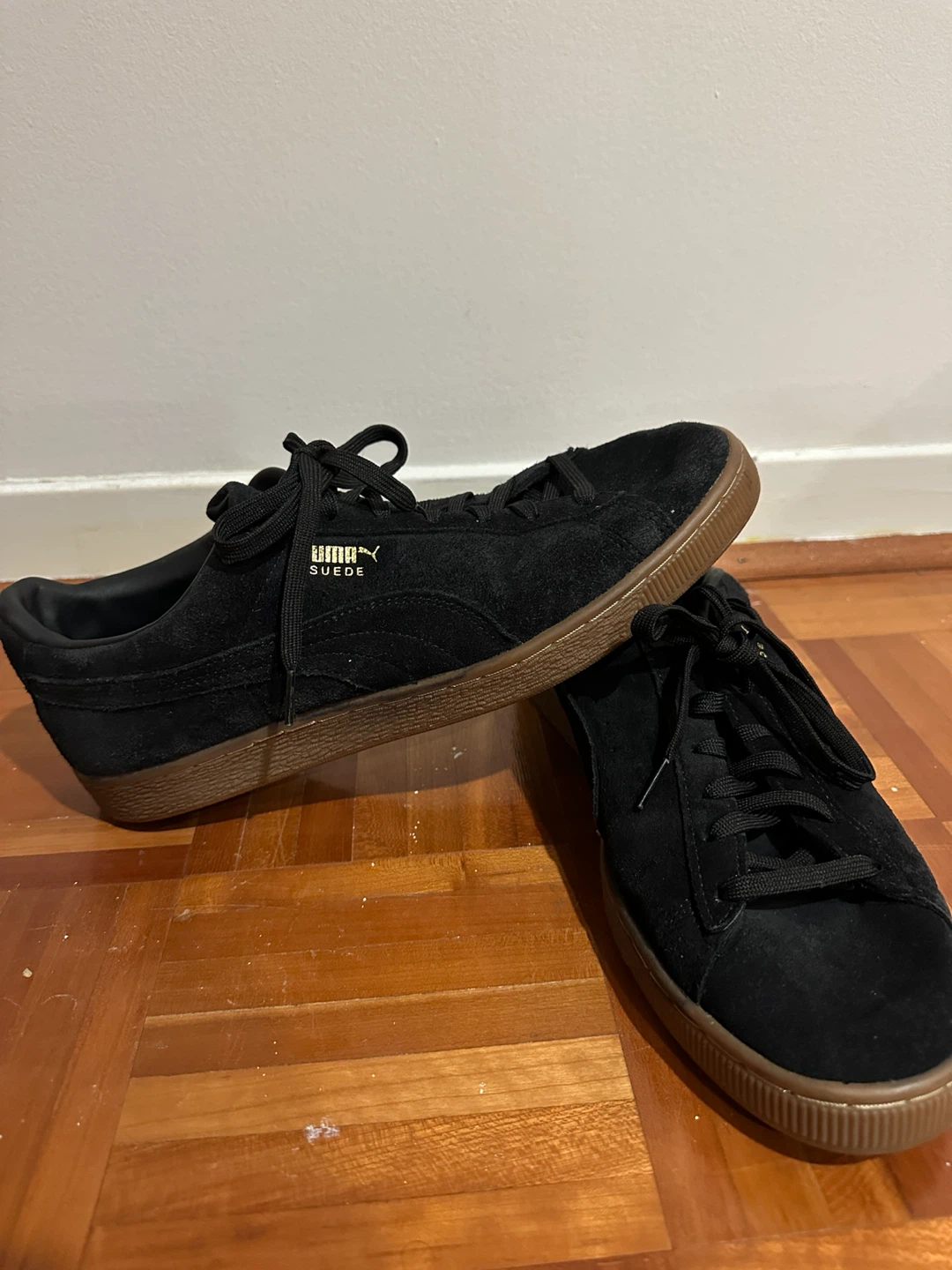 Puma Suede Classic+ Black Gum Men's Shoes