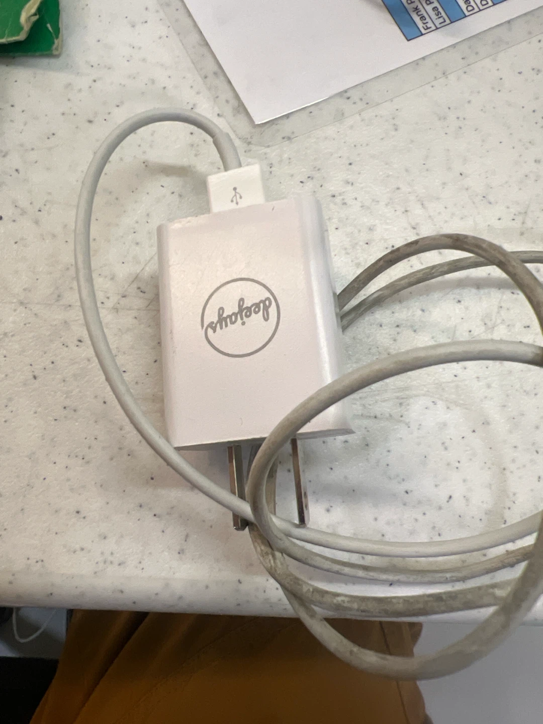 iPhone charger