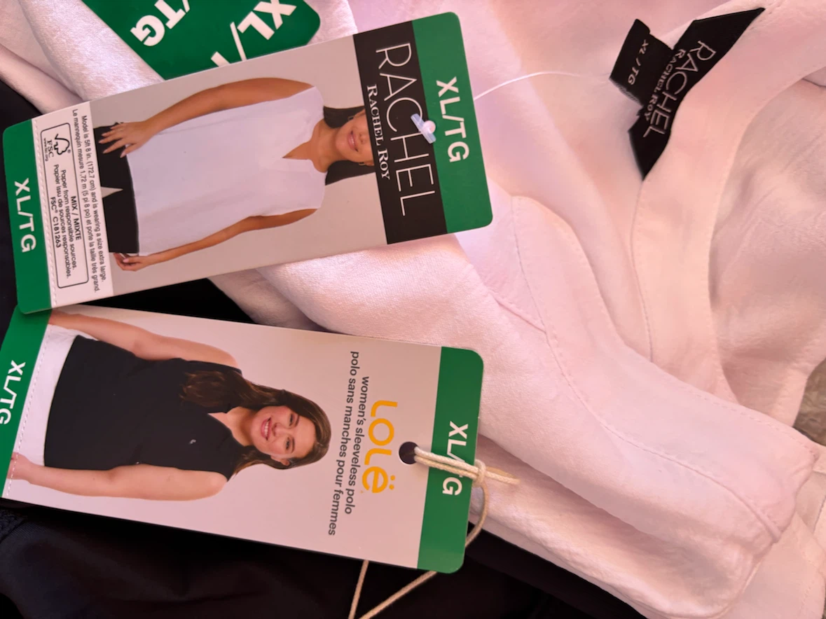 Rachel Roy and Lolë Tops - XL/TG - photo 2