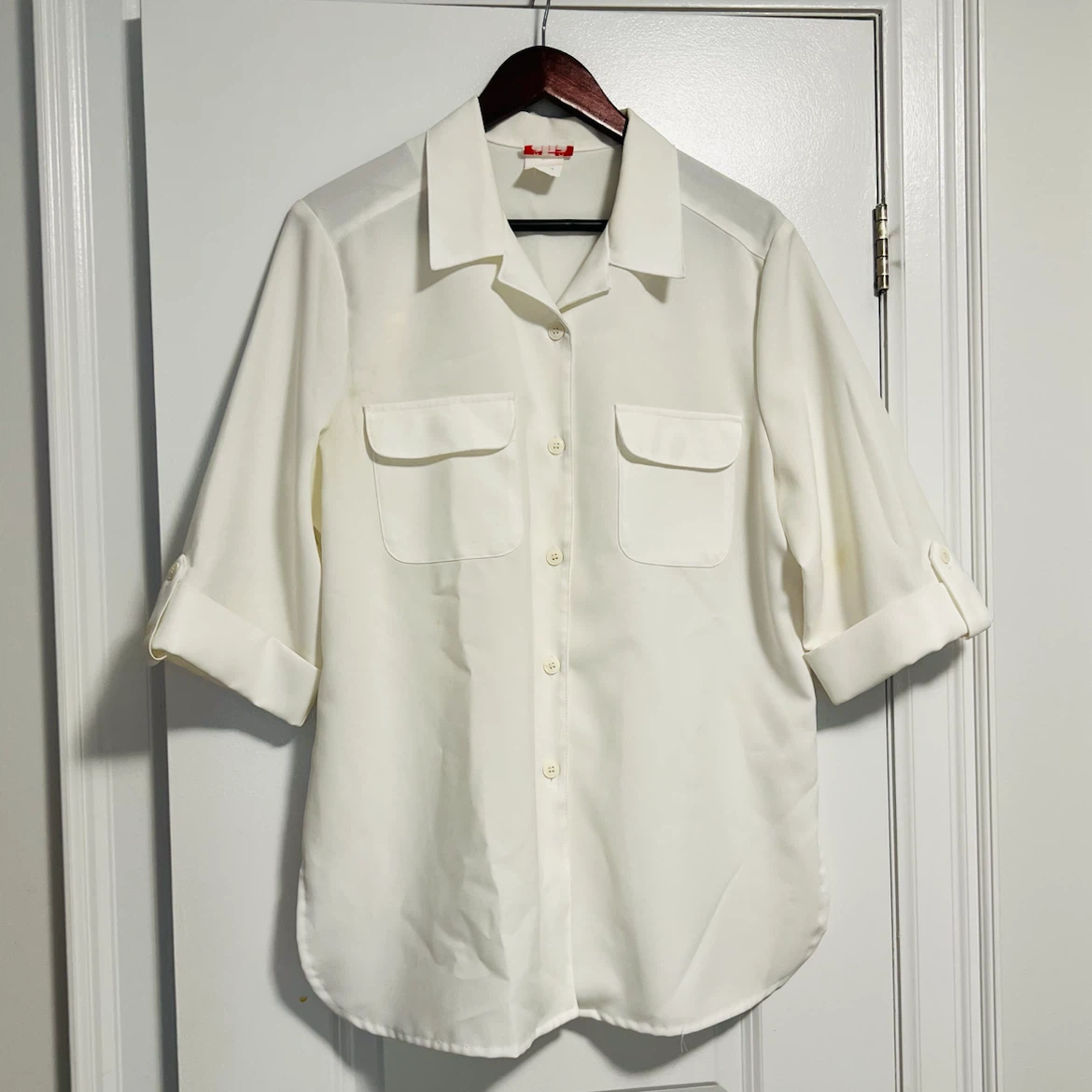 alia White Blouse Women's size 14