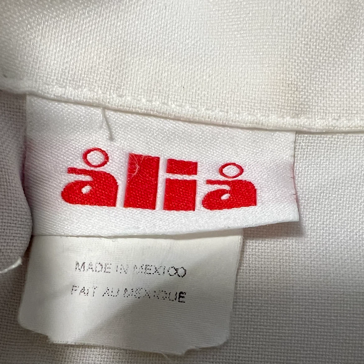 alia White Blouse Women's size 14 - photo 3