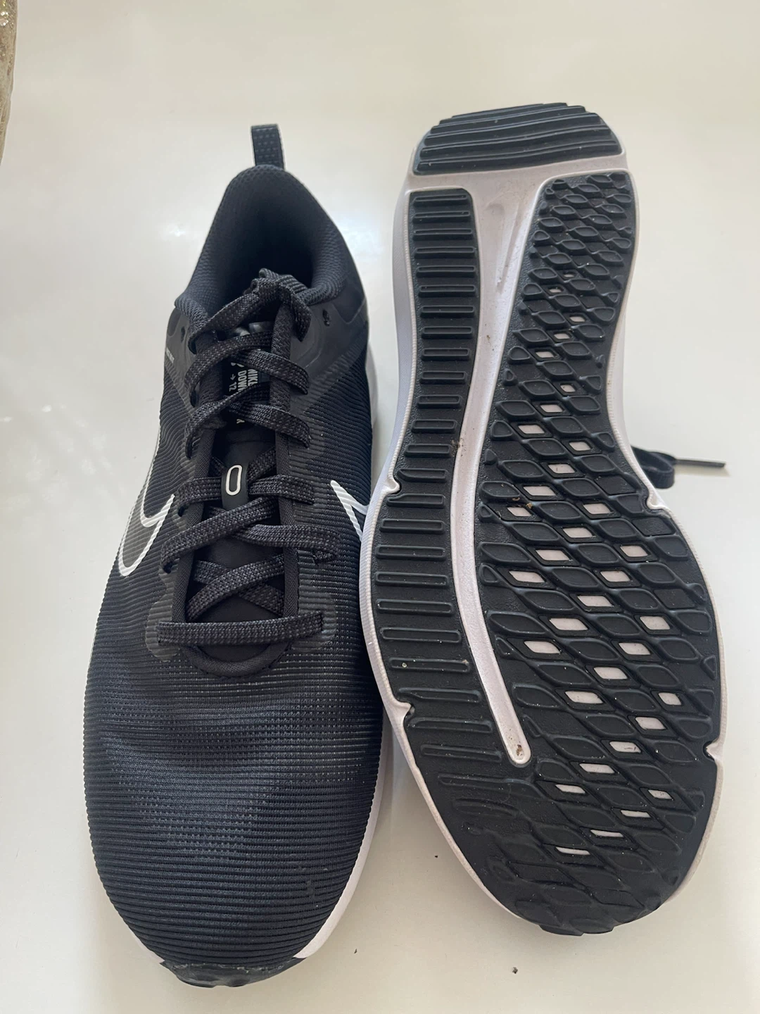 Nike Downshifter 12 Men's Running Shoes Black Size 8.5 - photo 2