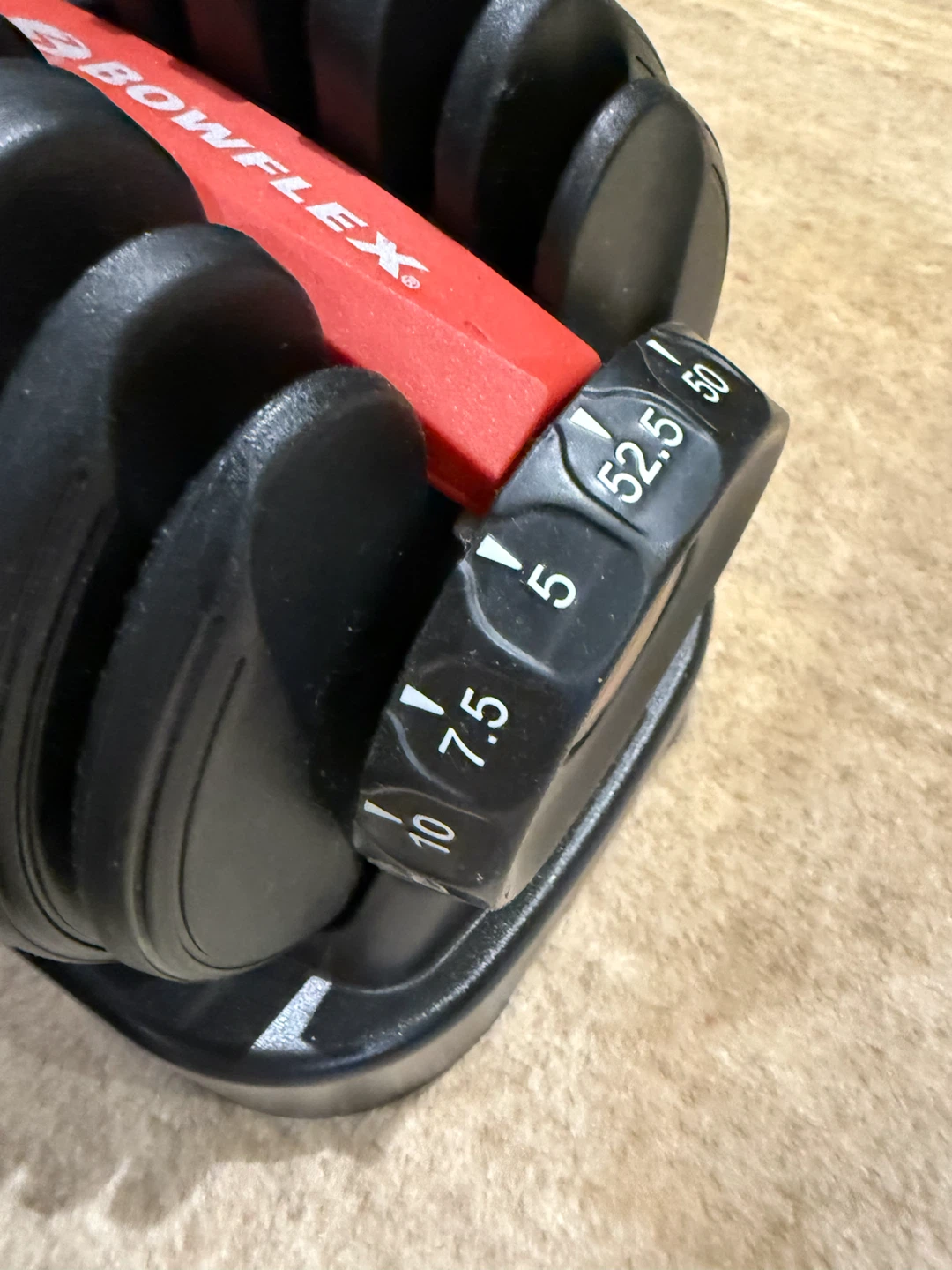 Bowflex SelectTech Adjustable Dumbbells 5-52.5LBS each (Pair) - photo 3