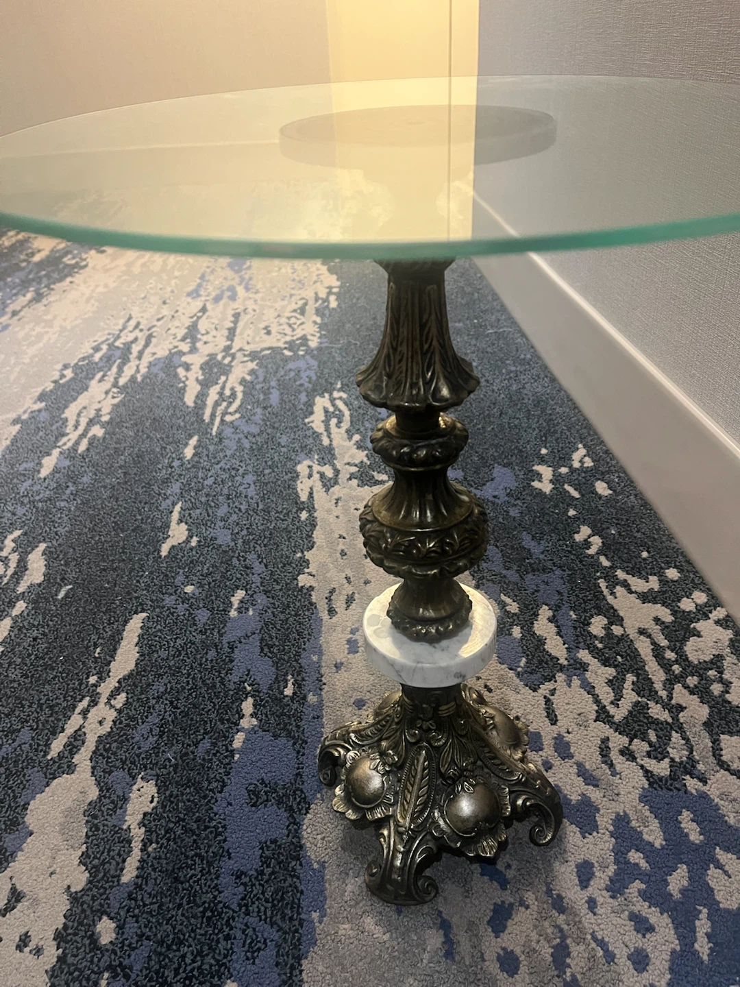Glass Top Accent Table - photo 4