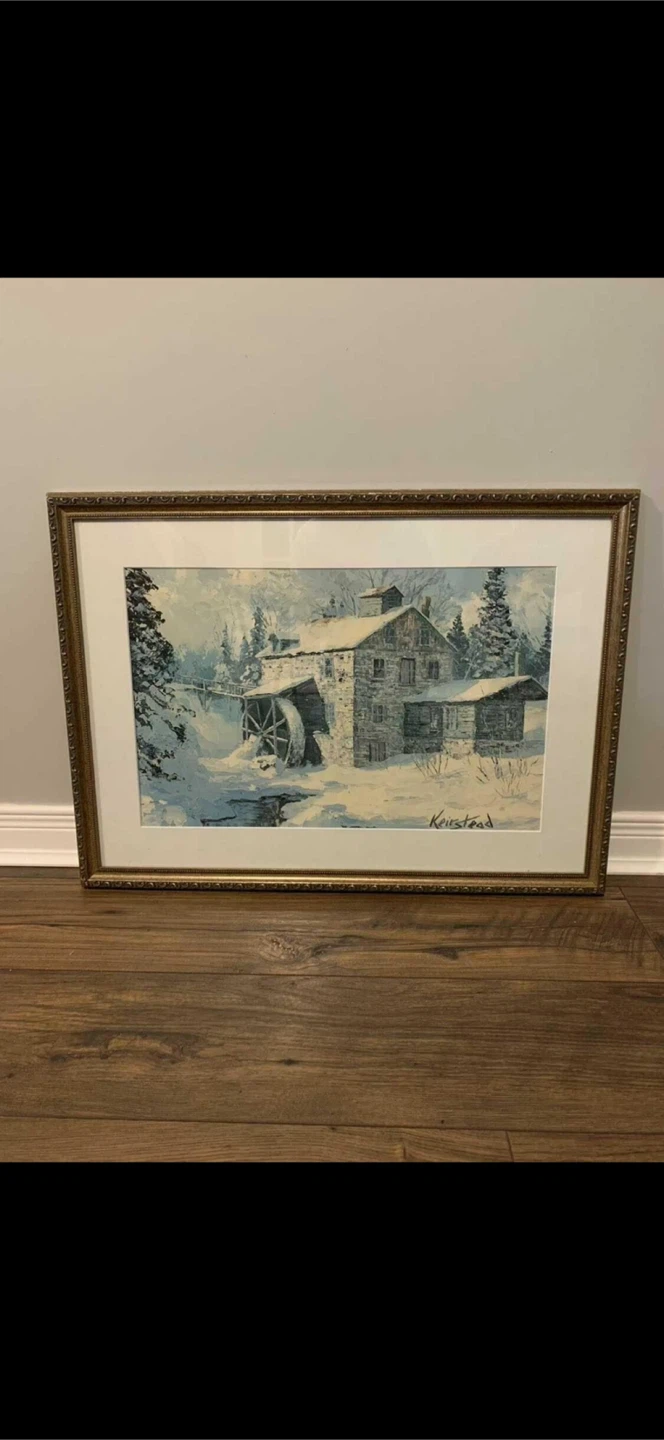 Korestad "The Mill at King's Landing" Framed Print