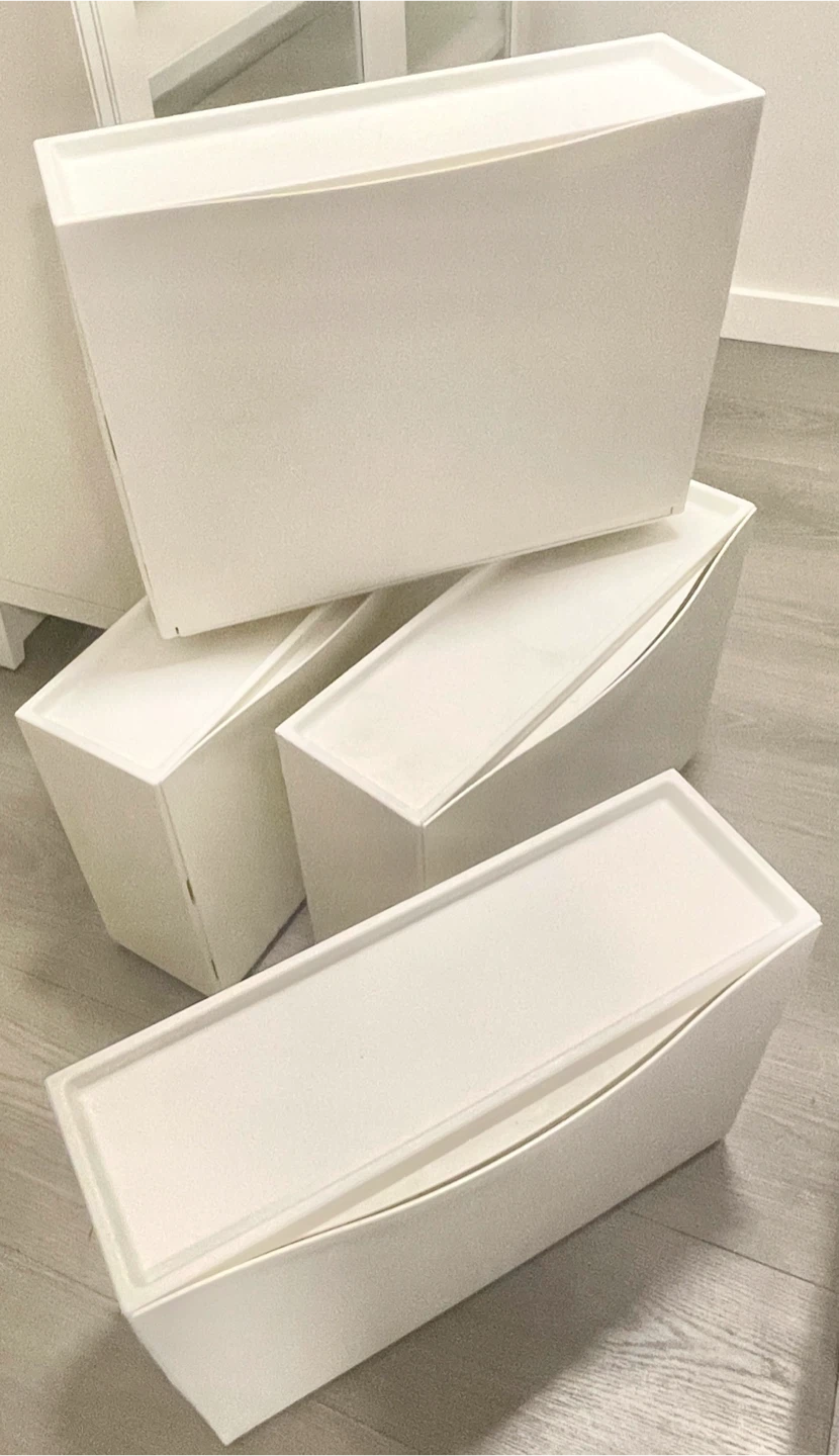 White 4-Tier Shoe Rack Organizer - photo 3
