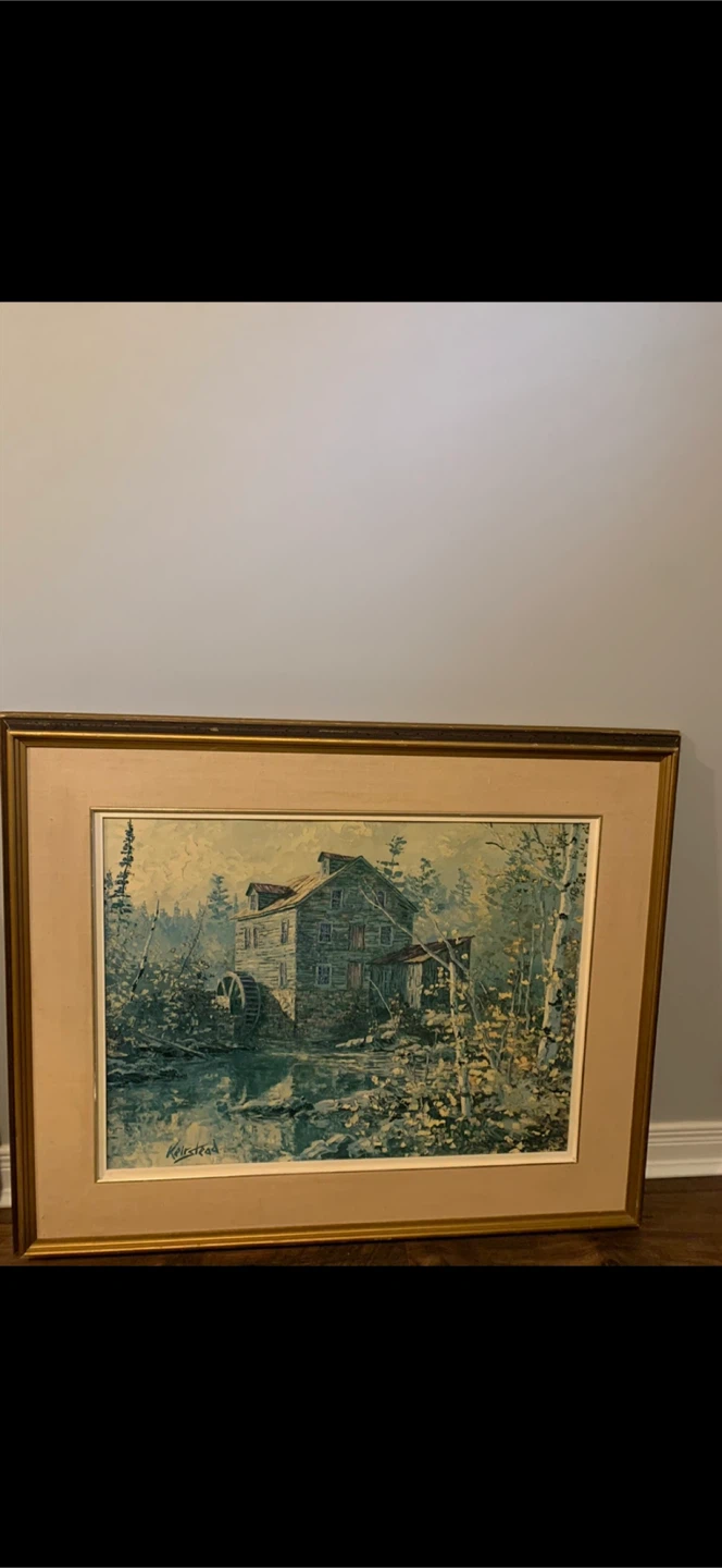 Keirstead "Birch Creek Mill" Framed Print